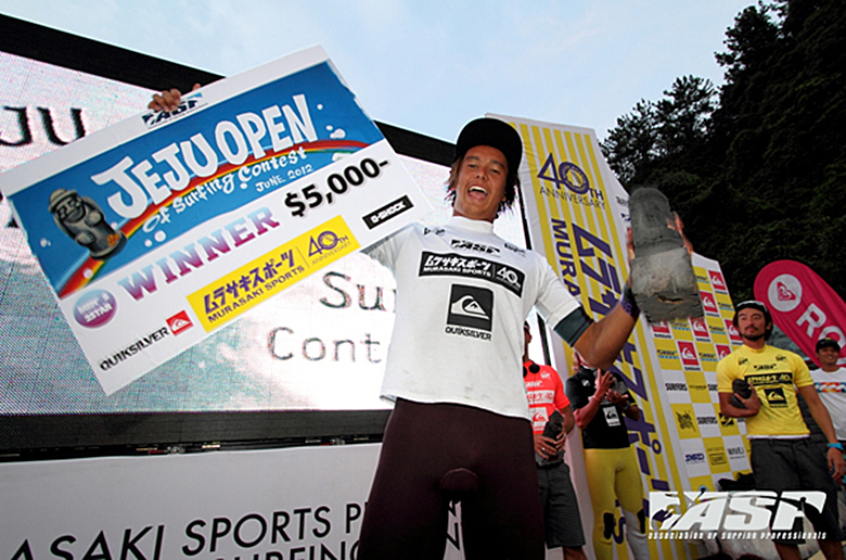 Коннор О'Лири выигрывает первое соревнование ASP в Корее - Murasaki Quiksilver Jeju Open Of Surfing