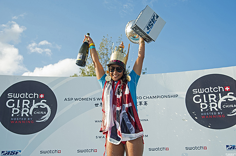 Келия Мониз стала чемпионкой мира по лонгборду на чемпионате серии ASP