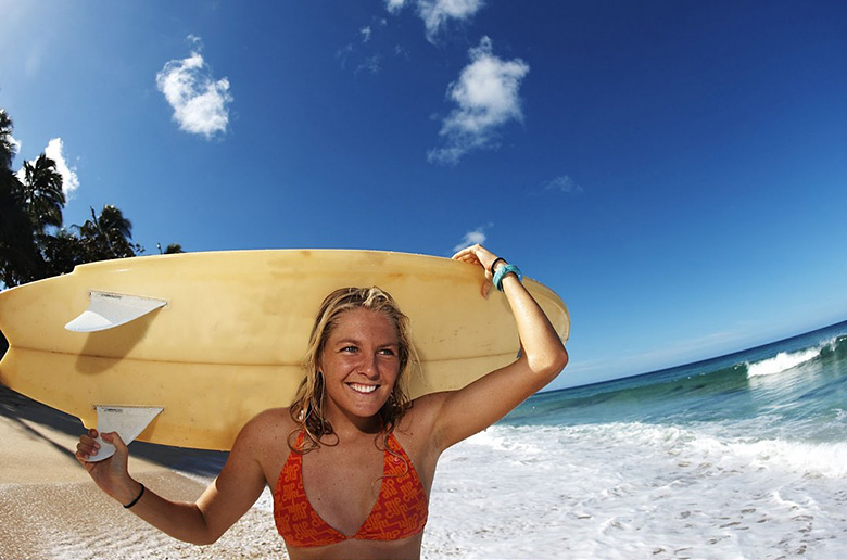 Стефани Гилмор ломает стереотип о серфинге
